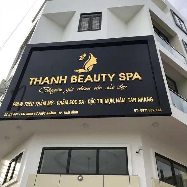 Thiết kế biển quảng cáo spa
