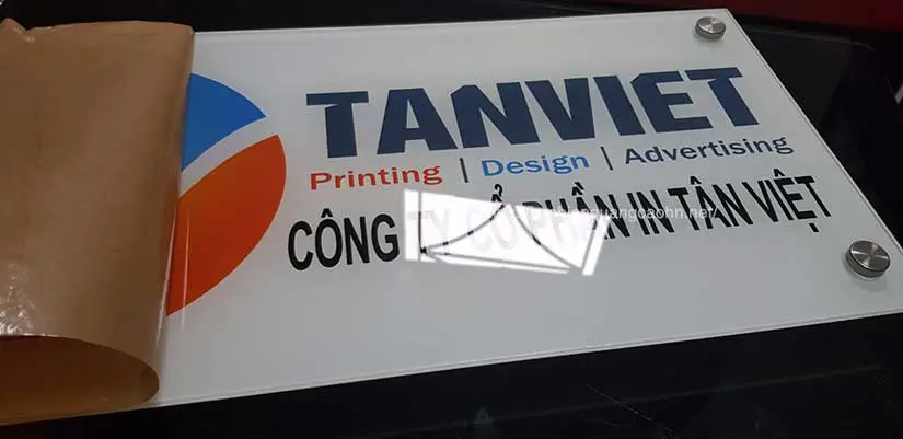 Mẫu Biển Mica Treo Tường Đẹp