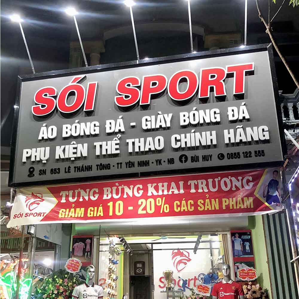 Mẫu Bảng Hiệu Đẹp Giá Rẻ Tại TP.HCM