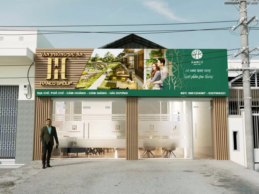 Biển quảng cáo dự án chuyên nghiệp
