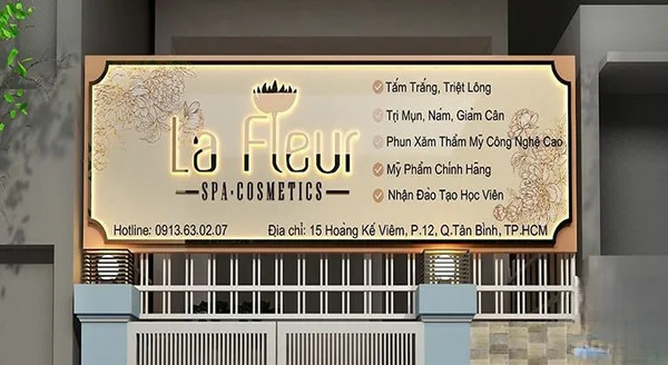 Bảng Hiệu Đẹp Đơn Giản Tại TP.HCM