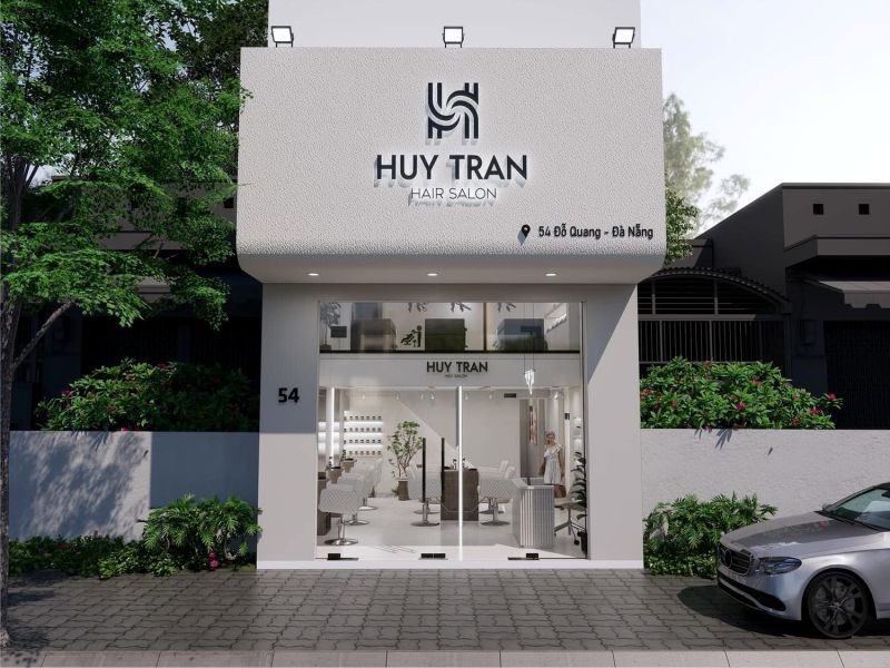 Bảng hiệu tiệm tóc đẹp