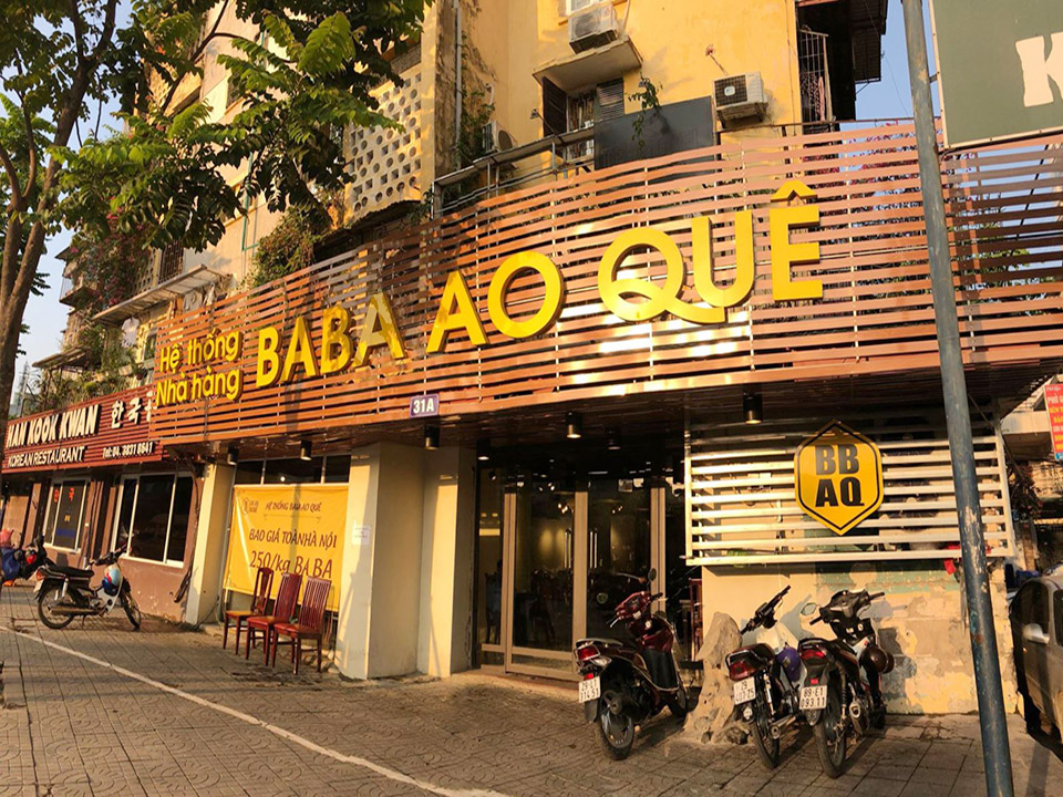Bảng Hiệu Lam Nhôm