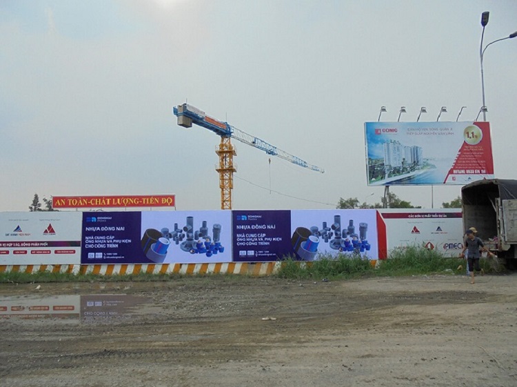Bảng hiệu thi công xây dựng