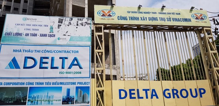 Bảng hiệu thi công xây dựng