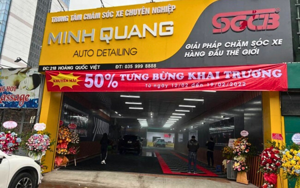 100 Mẫu bảng hiệu gara ô tô đẹp năm 2025