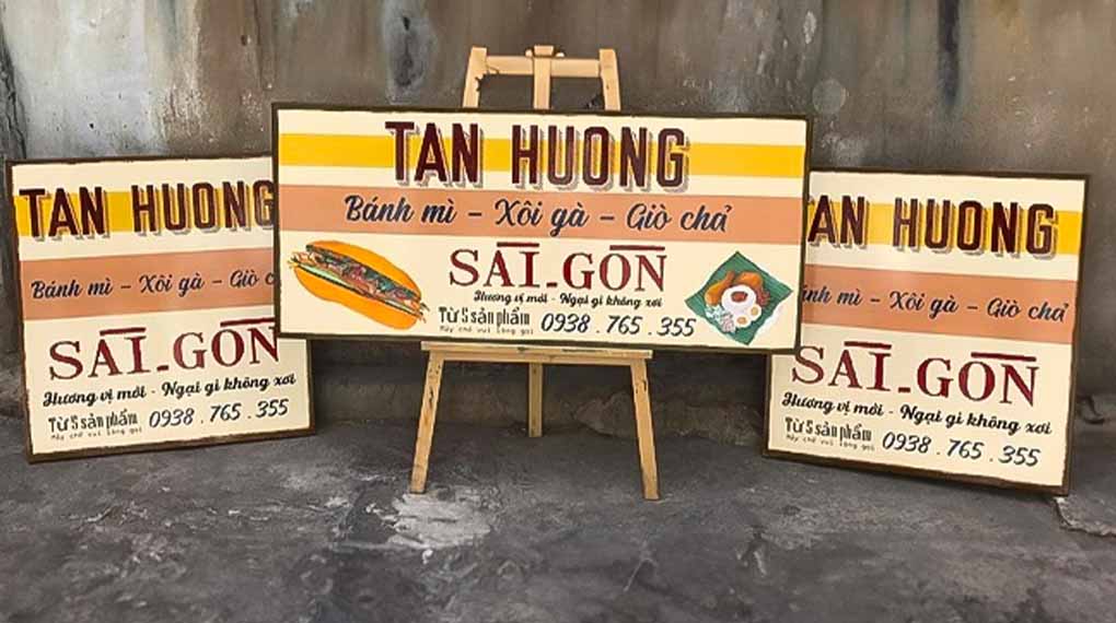 Bảng Hiệu Quảng Cáo Cổ Điển