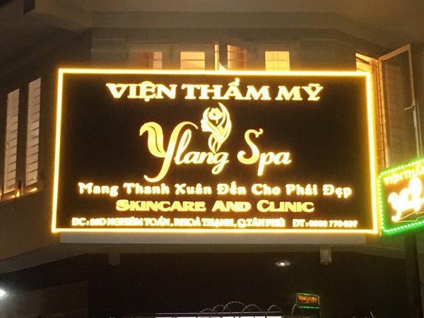 Các mẫu biển quảng cáo spa đẹp