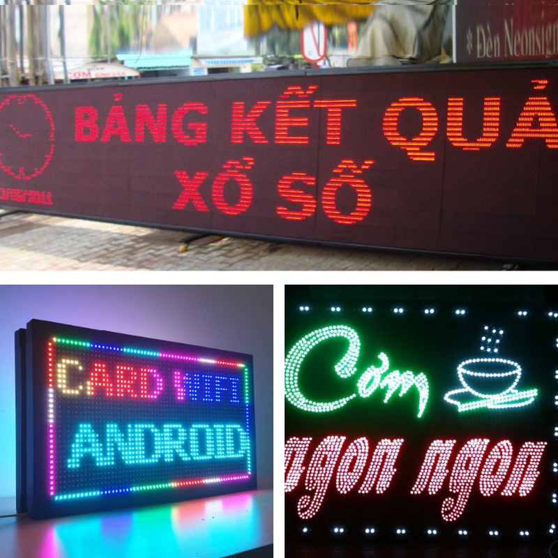 Làm bảng LED quảng cáo