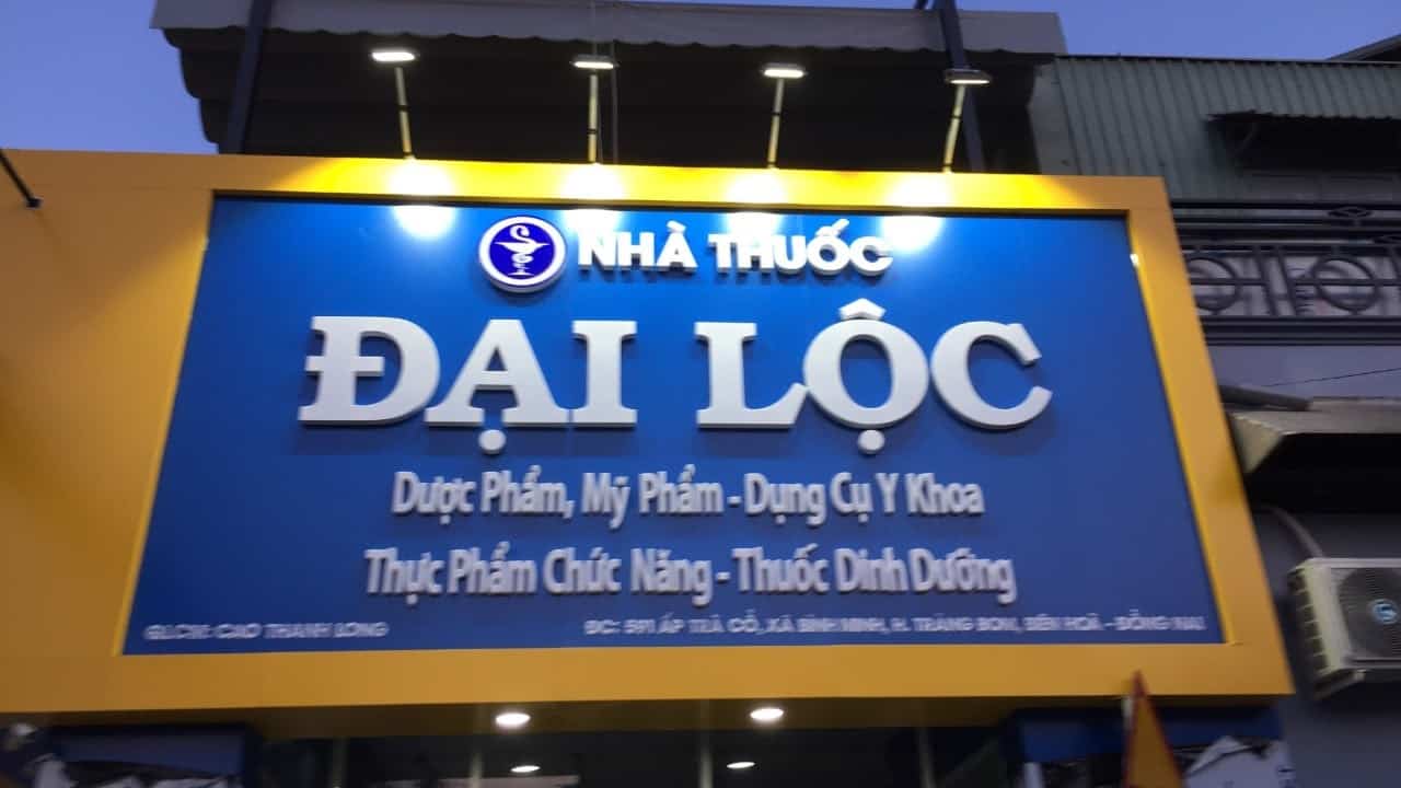 Bảng hiệu alu chữ nổi giá rẻ
