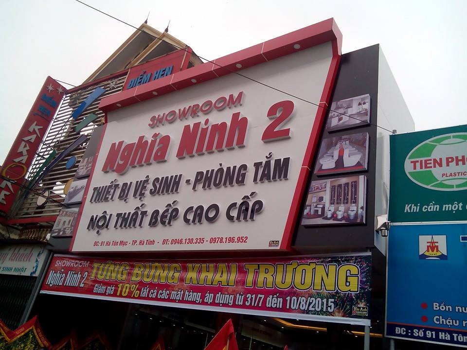 Bảng hiệu nhà phân phối