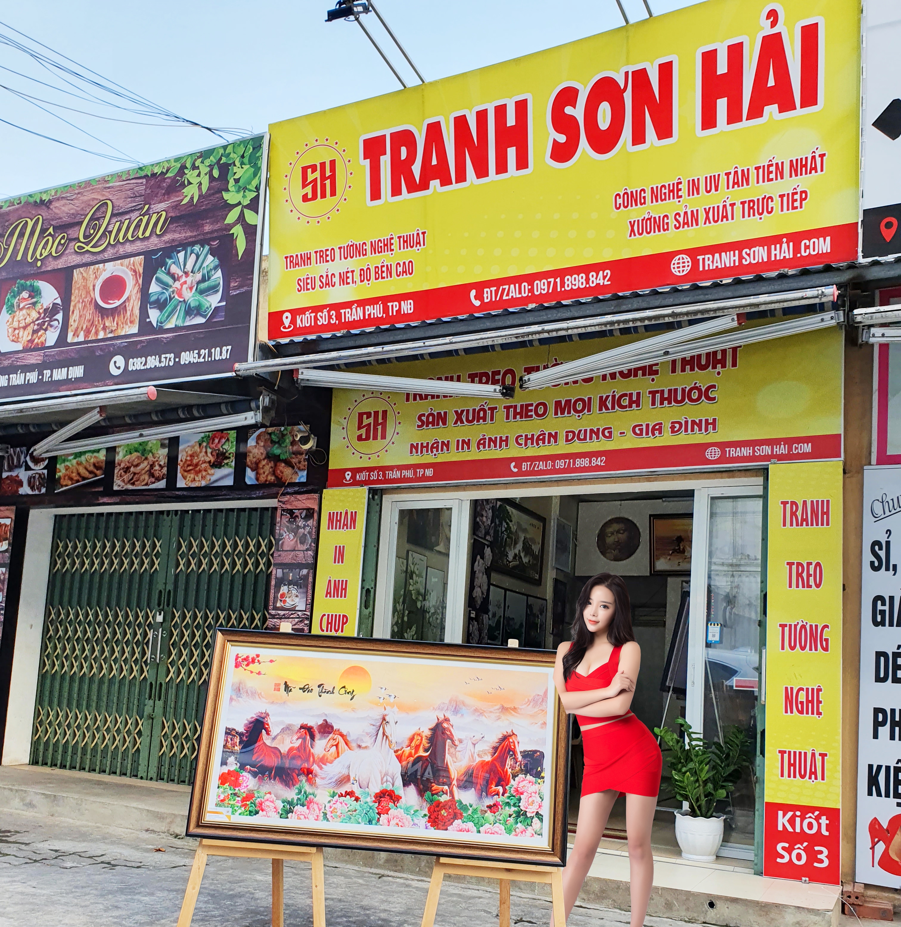 Thiết kế biển hiệu cửa hàng đẹp