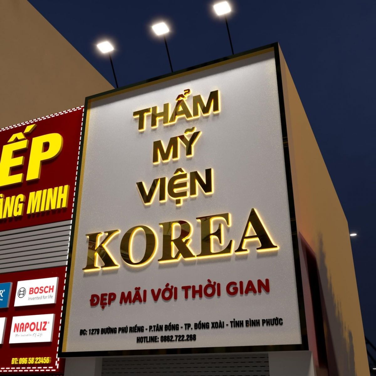 Làm biển quảng cáo chữ nổi tại TP.HCM