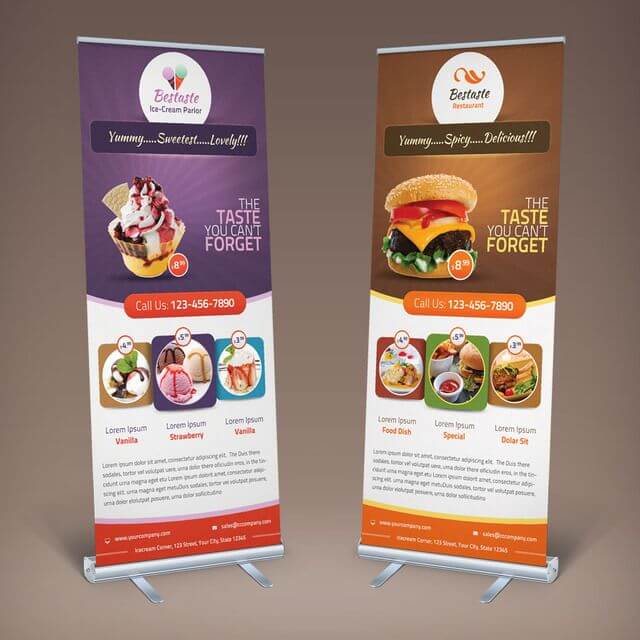 Thiết Kế Standee Thu Hút Khách Hàng