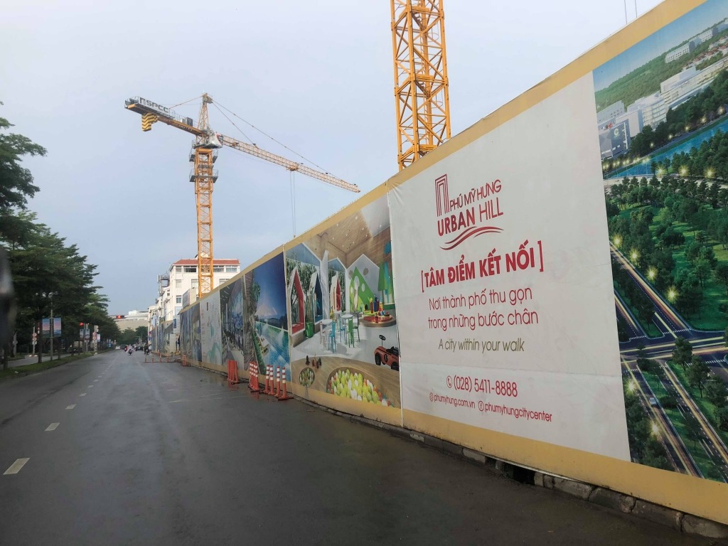 Thi công biển hiệu công trình