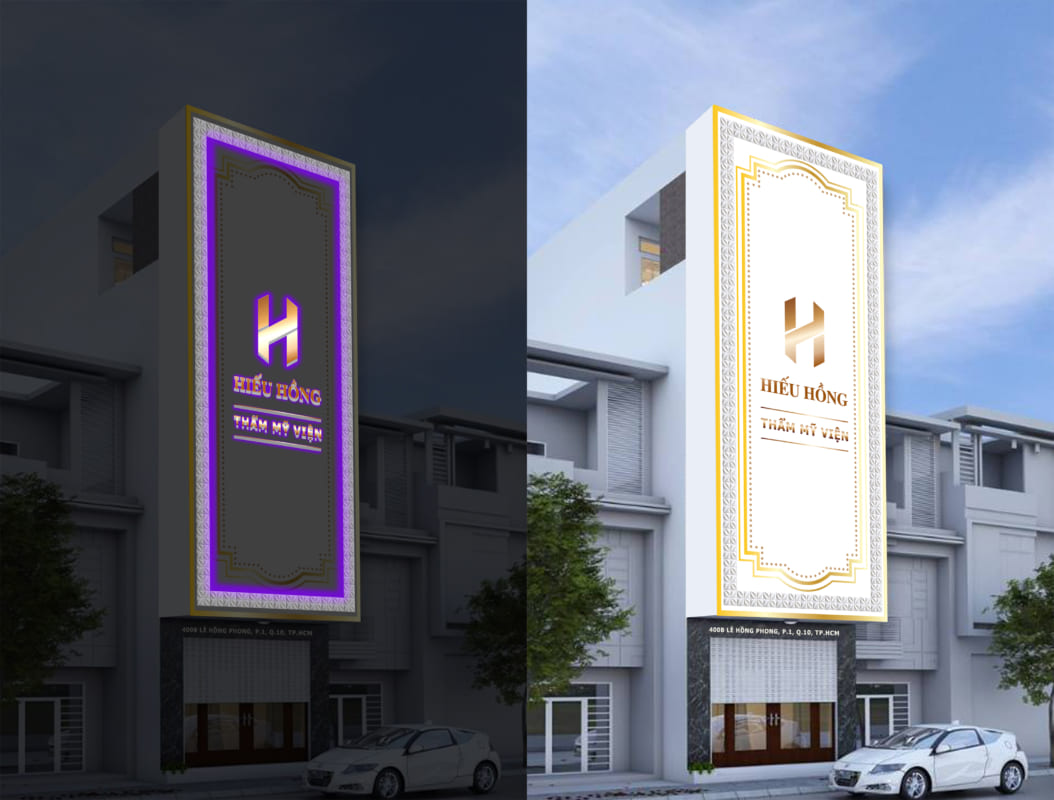 Thiết kế bảng hiệu giá rẻ chuyên nghiệp tại TP.HCM