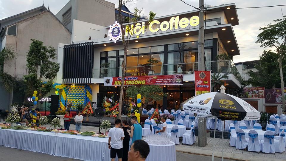 Thi công biển quảng cáo cà phê