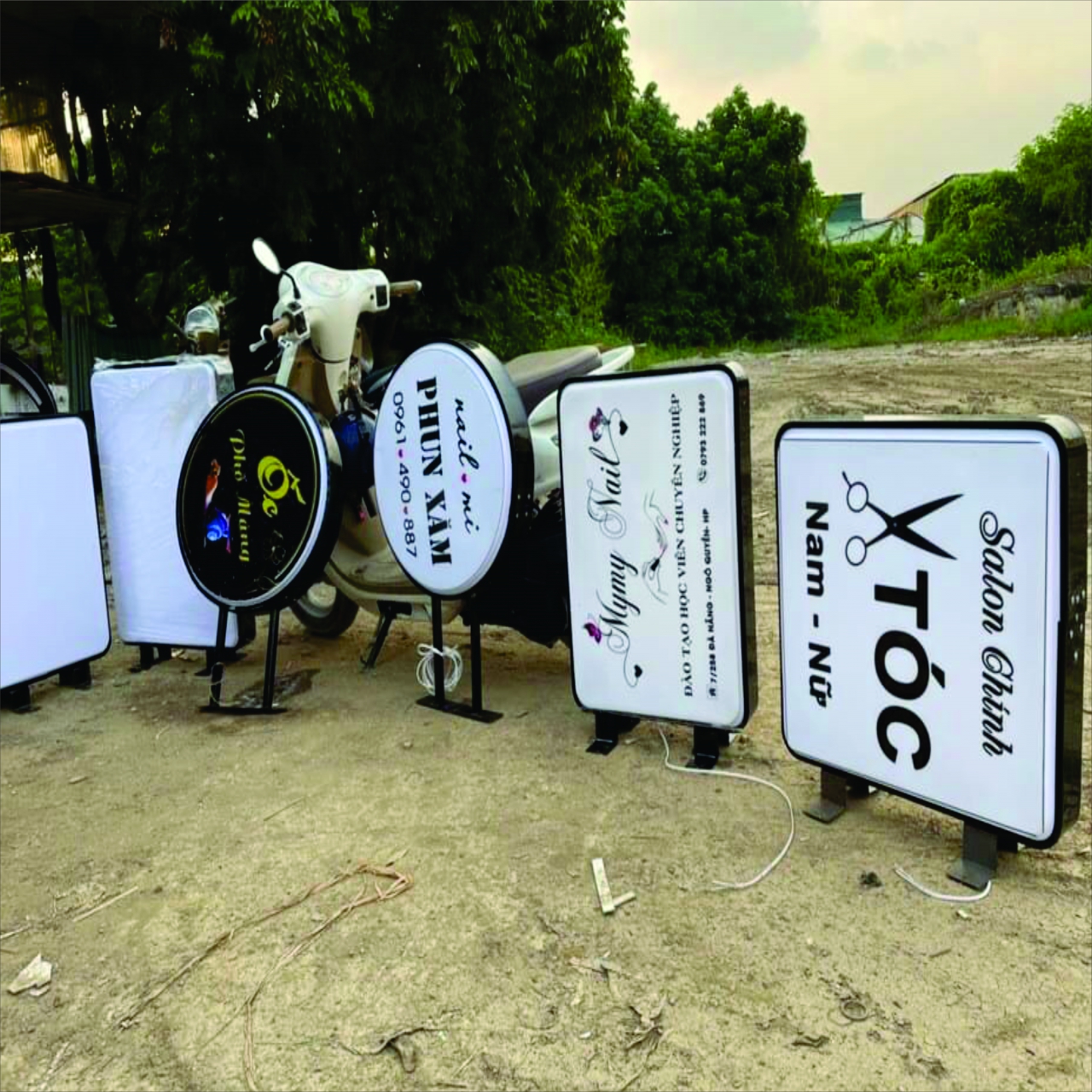 Thiết kế biển hút nổi sáng tạo