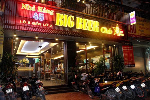 Thiết kế biển hiệu quán bia ấn tượng