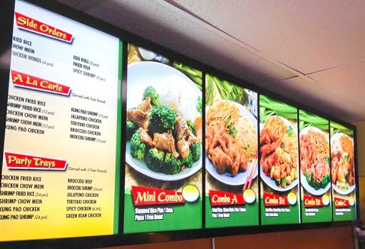 Thi công bảng menu LED