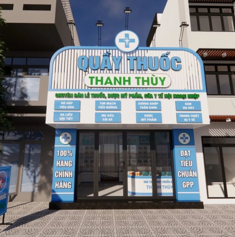 Thi Công Biển Vẫy Nhà Thuốc